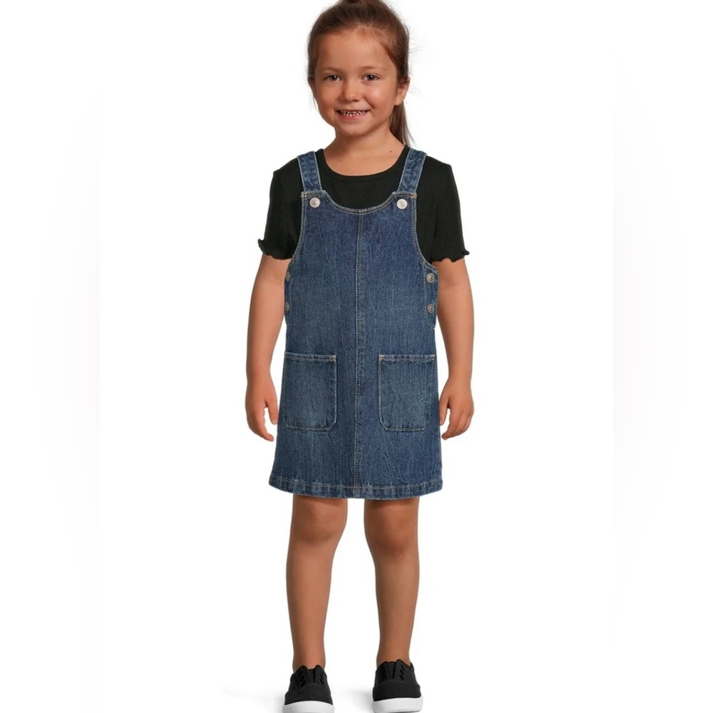 Wonder Nation Girls Demin Dress!‎ Size 4t. NWT!